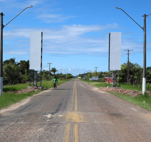 Prefeitura de Valença implanta portais nas entradas da cidade para fortalecer identidade urbana