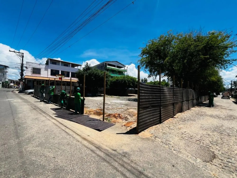 Valença dá início à modernização da Praça São José e amplia espaços de lazer no Guaibim