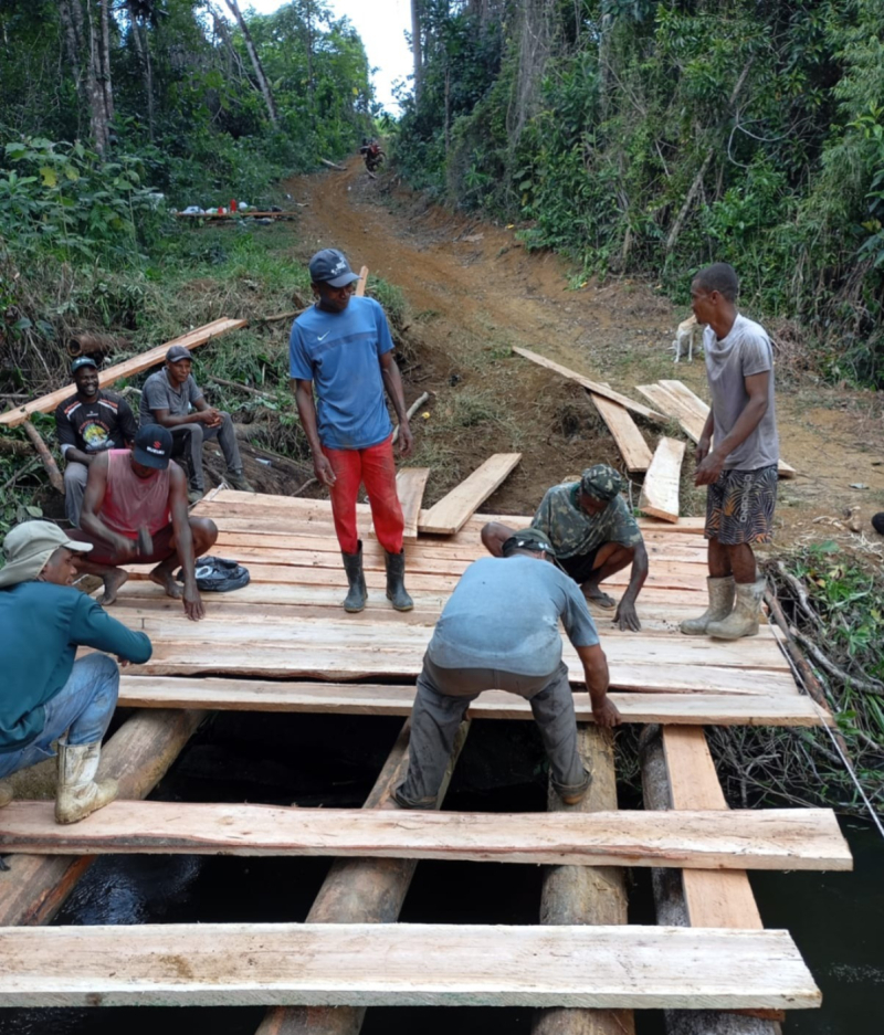 Del da Maranata e moradores se unem para construir nova ponte e melhorar acesso entre comunidades rurais
