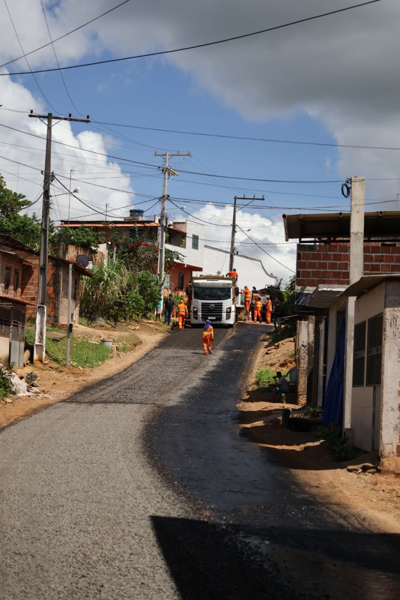 Valença avança em infraestrutura e inicia pavimentação no Loteamento Jaqueira