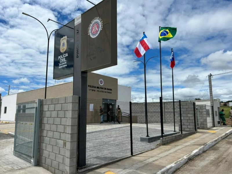 Bahia amplia segurança pública com novas delegacias e pelotões entregues no interior