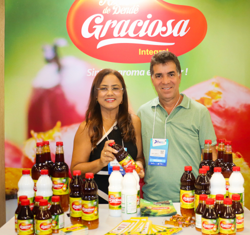 AZEITE DENDÊ GRACIOSA LEVA SABOR, TRADIÇÃO E EMPREENDEDORISMO BAIANO À FEIRA DO INDEX EM SALVADOR