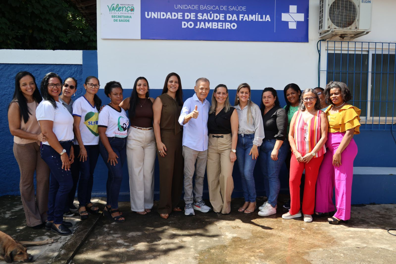 Prefeitura de Valença e Faculdade Atenas entregam Unidade de Saúde do Jambeiro totalmente requalificada