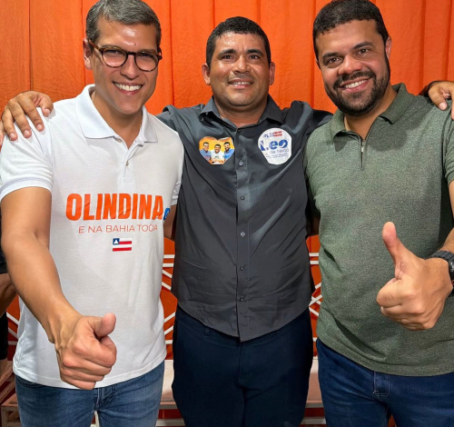 Leo de Neco amplia apoios em Olindina e fortalece pré-candidatura à Assembleia Legislativa da Bahia