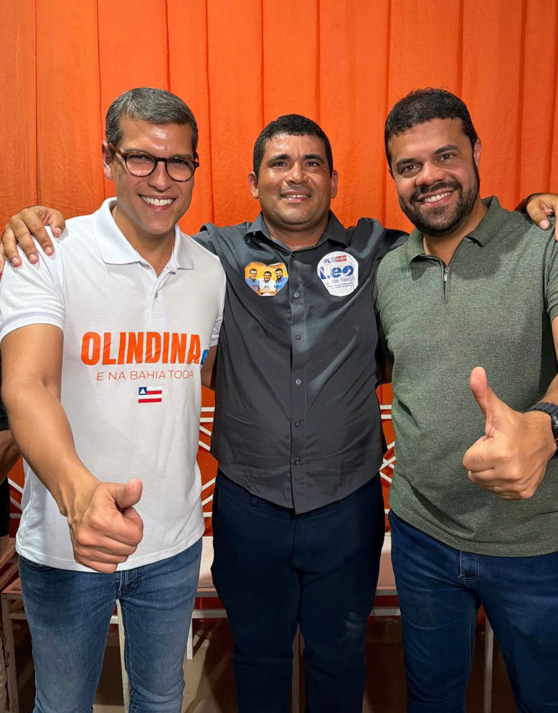 Leo de Neco amplia apoios em Olindina e fortalece pré-candidatura à Assembleia Legislativa da Bahia