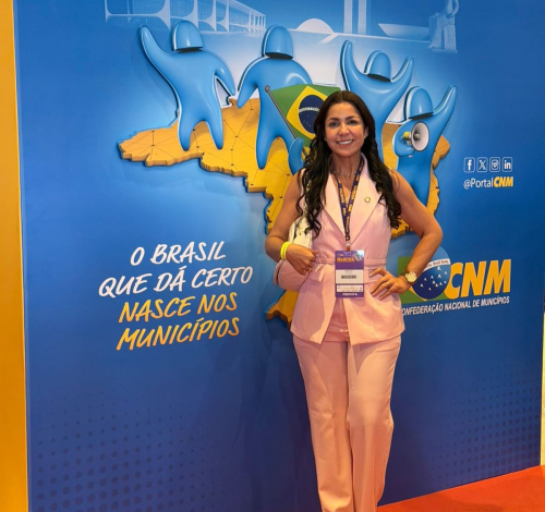Prefeita Jacqueline Soares representa Nilo Peçanha na Marcha dos Prefeitos em Brasília