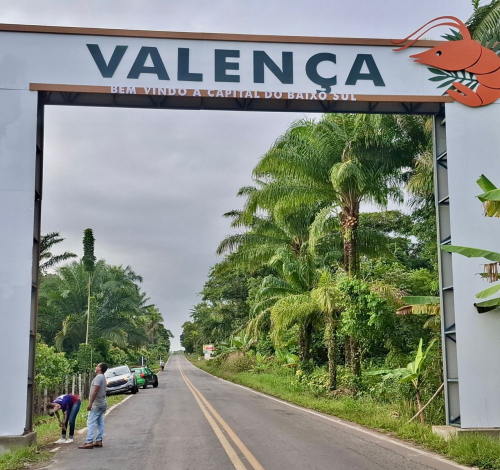 Prefeitura de Valença instala novo portal de entrada na comunidade da Graciosa e anuncia terceira estrutura no Entroncamento