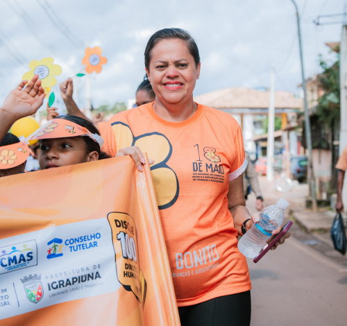 Câmara de Igrapiúna participa da Caminhada do Faça Bonito e reforça compromisso com a proteção da infância