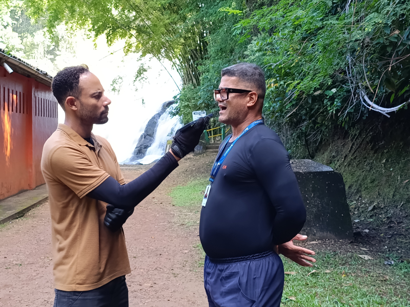 Rádio Valença FM 101,9 destaca importância turística da Cachoeira da Pancada e alerta sobre animais silvestres