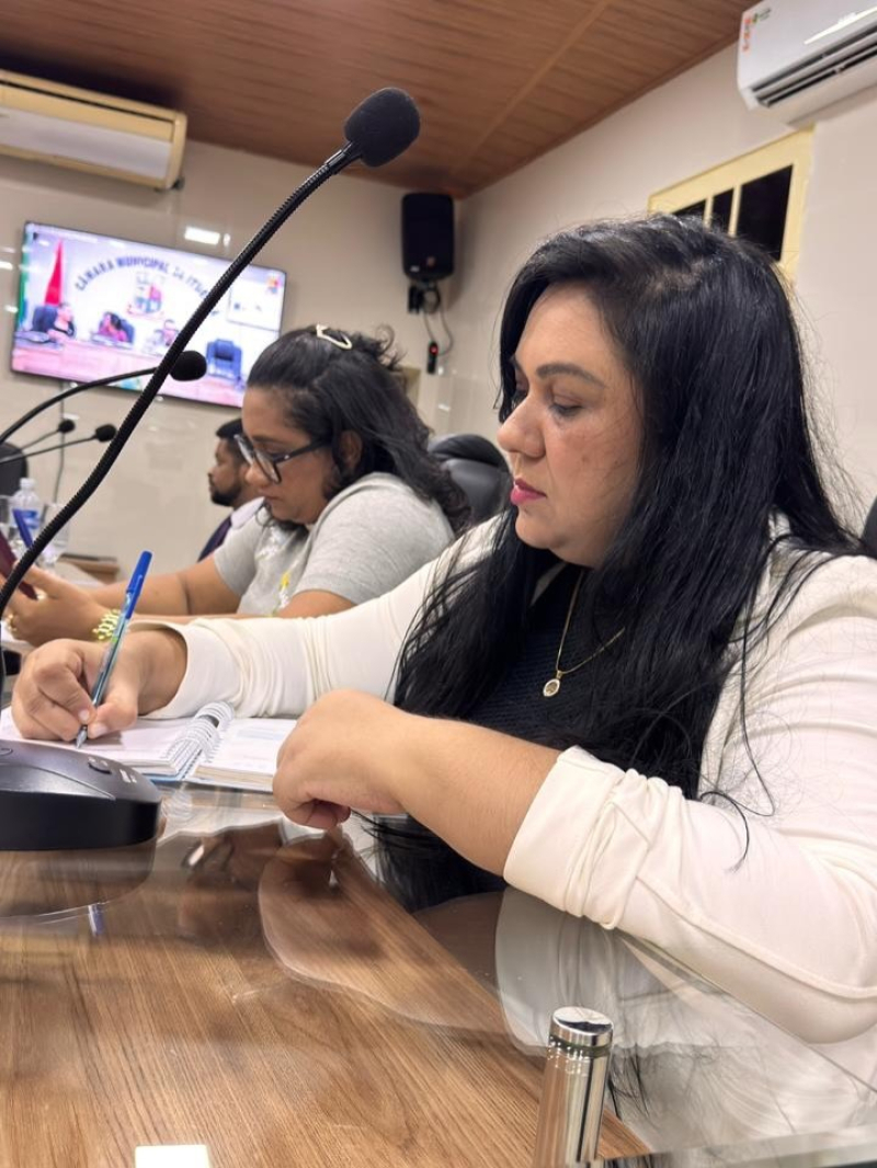 Vereadora Suilan da Pesca destaca fortalecimento da pesca, educação e alerta sobre saúde infantil em sessão da Câmara de Ituberá