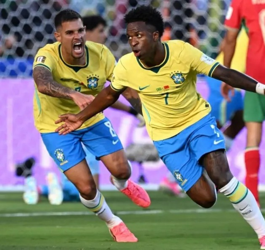 Vini Jr salva, Brasil empata com Marrocos e decepciona em estreia na Copa