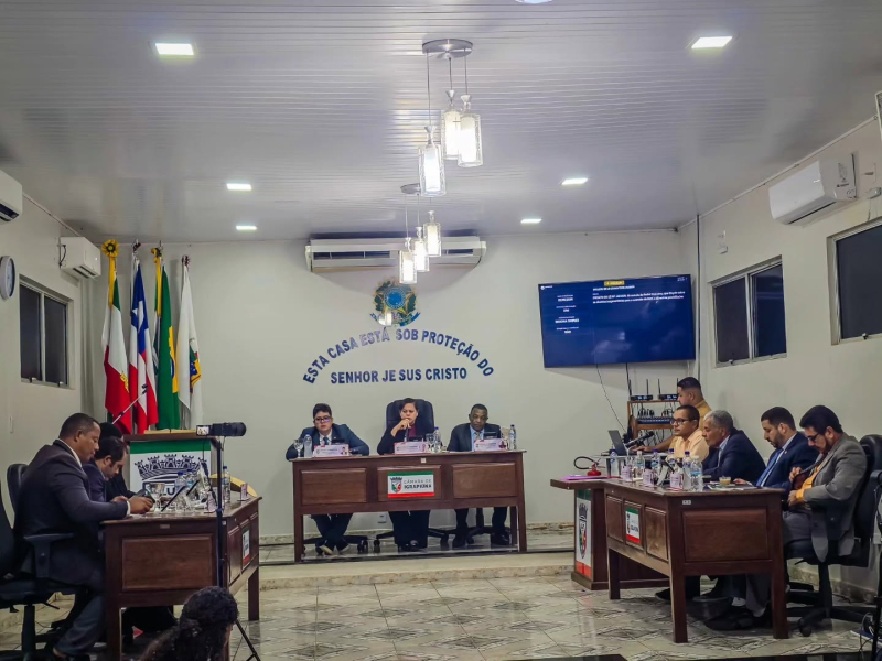 Câmara de Igrapiúna aprova LDO 2027 e vereadores cobram respostas da gestão municipal