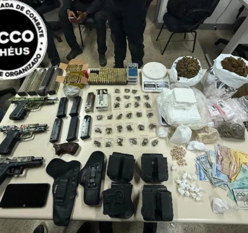 Operação contra facção criminosa cumpre mandados em municípios do Baixo Sul da Bahia