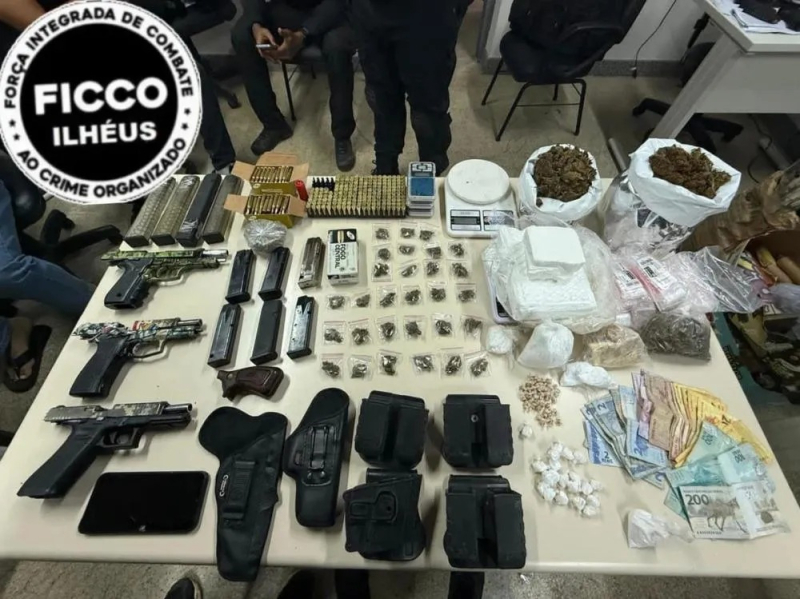 Operação contra facção criminosa cumpre mandados em municípios do Baixo Sul da Bahia