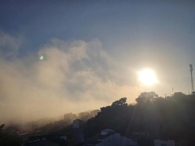 Inverno chega ao Baixo Sul com madrugadas geladas e termômetros próximos dos 13°C